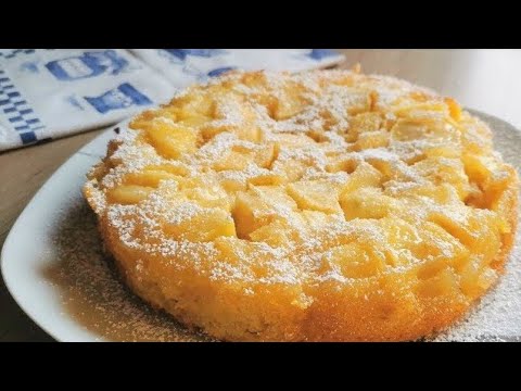 The easiest apple pie in 10 minutes with just 3 apples!