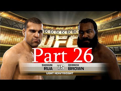 EA Sports UFC The Ultimate Fighter Gameplay Walkthrough Part 26 - Shogun Rua Fight - (Xbox One)
