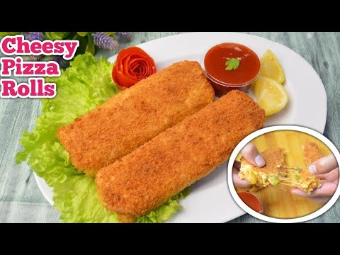 Homemade Pizza Rolls Recipe,Pizza Roll Banane Ki Recipe,Make & Freeze Iftar Recipes,Iftar Recipes