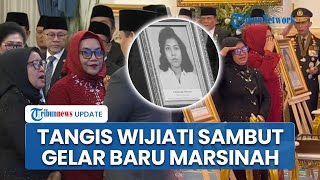 Tangisan Adik Marsinah Pecah dalam Momen Penganugerahan Gelar Pahlawan Nasional di Istana Negara