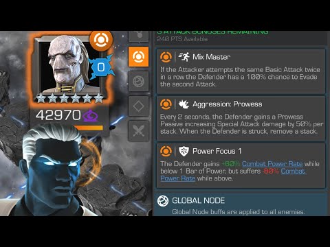 Rank 3 Mr Negative vs Mix Master Ebony Maw | Marvel Contest of Champions
