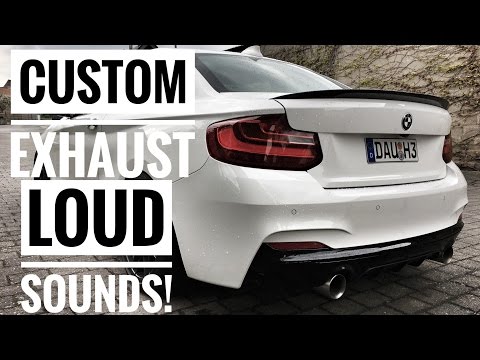 Akrapo..what? BMW M240i Custom Valve Exhaust / LOUD Sounds / Revs / Cold Start / Accelerations