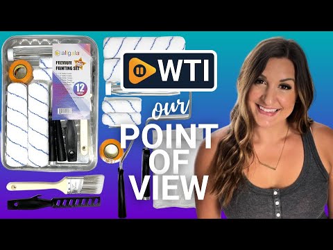 Allgala Paint Roller Kit 12-Piece Premium with Roller Frames - WTI product video review