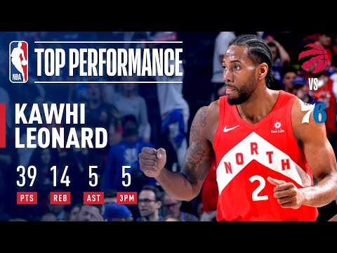 Kawhi Sets Franchise Record in Road W! | May 5, 2019
