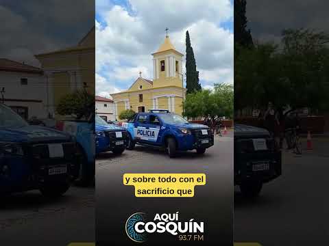 ENTREGA vehiculos 0 km a la POLICIA DE CORDOBA,DEPARTAMENTAL NORTE,COSQUIN. #cosquin #myrianprunotto