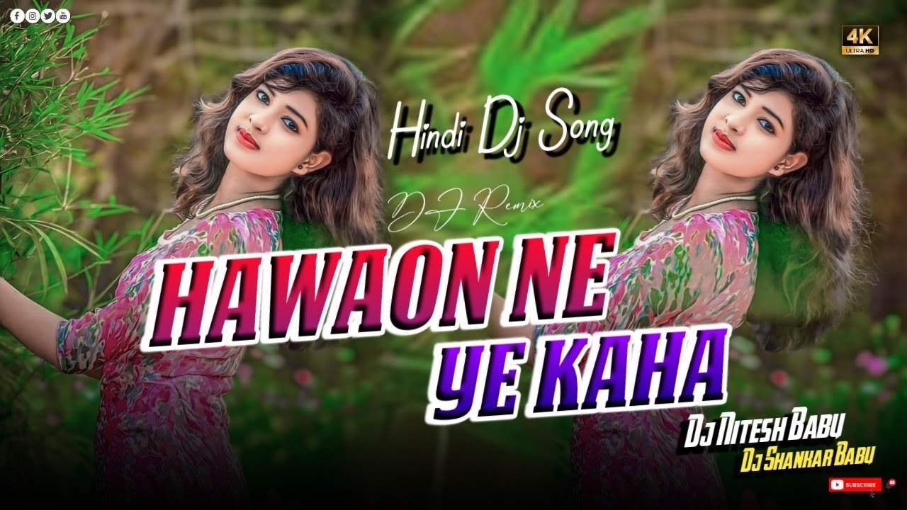 Hawaon Ne Ye Kaha !! New Hindi Song 2024 !! New Hindi Video Song 2024 Dj !! Hindi Dj Dj Shankar