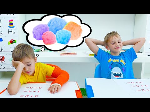 Vlad dan Niki Hari pertama sekolah