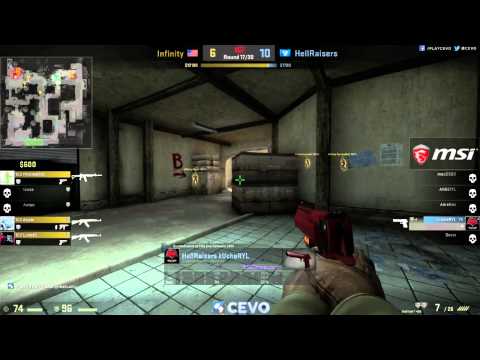 HellRaisers vs Infinity (CEVO-P Placement Tournament CS:GO Season 8) - Helium & Metuz