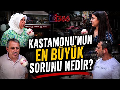 TV366 sordu: Kastamonu’nun en büyük sorunu ne?