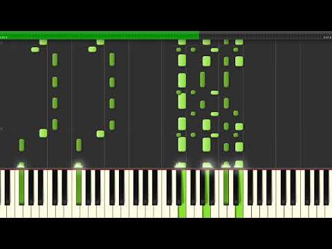 MC Songs by MC Jams - Minecraft Song - Girls Know How To Fight ♫How To Play♫ Piano Tutorial Synthesia