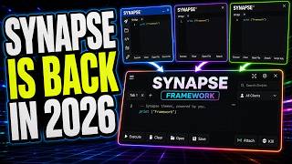 SYNAPSE IN 2026 THIS IS A VERY COOL OPEN SOURCE PROJECT | ROBLOX EXECUTOR UNIVERSAL UI FRAMEWORK