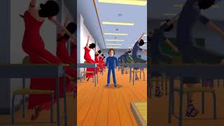 Chicken wing chicken wings Dance #sakuraschoolsimulator #sakura #sss #shorts #sakurashorts #usa #fun