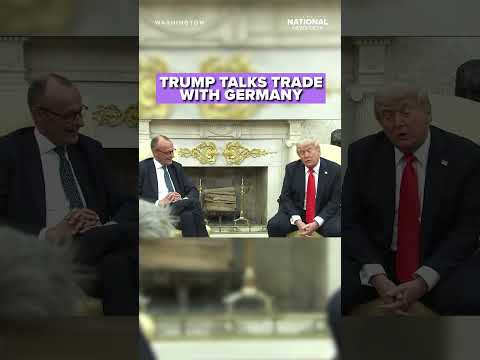 Trump, Germany chancellor talk trade, European Union