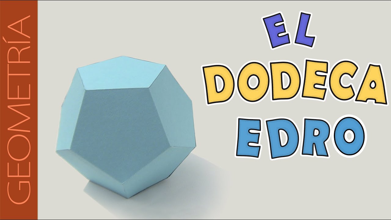 Como hacer un dodecaedro. (Paso a paso) / Dodecahedron