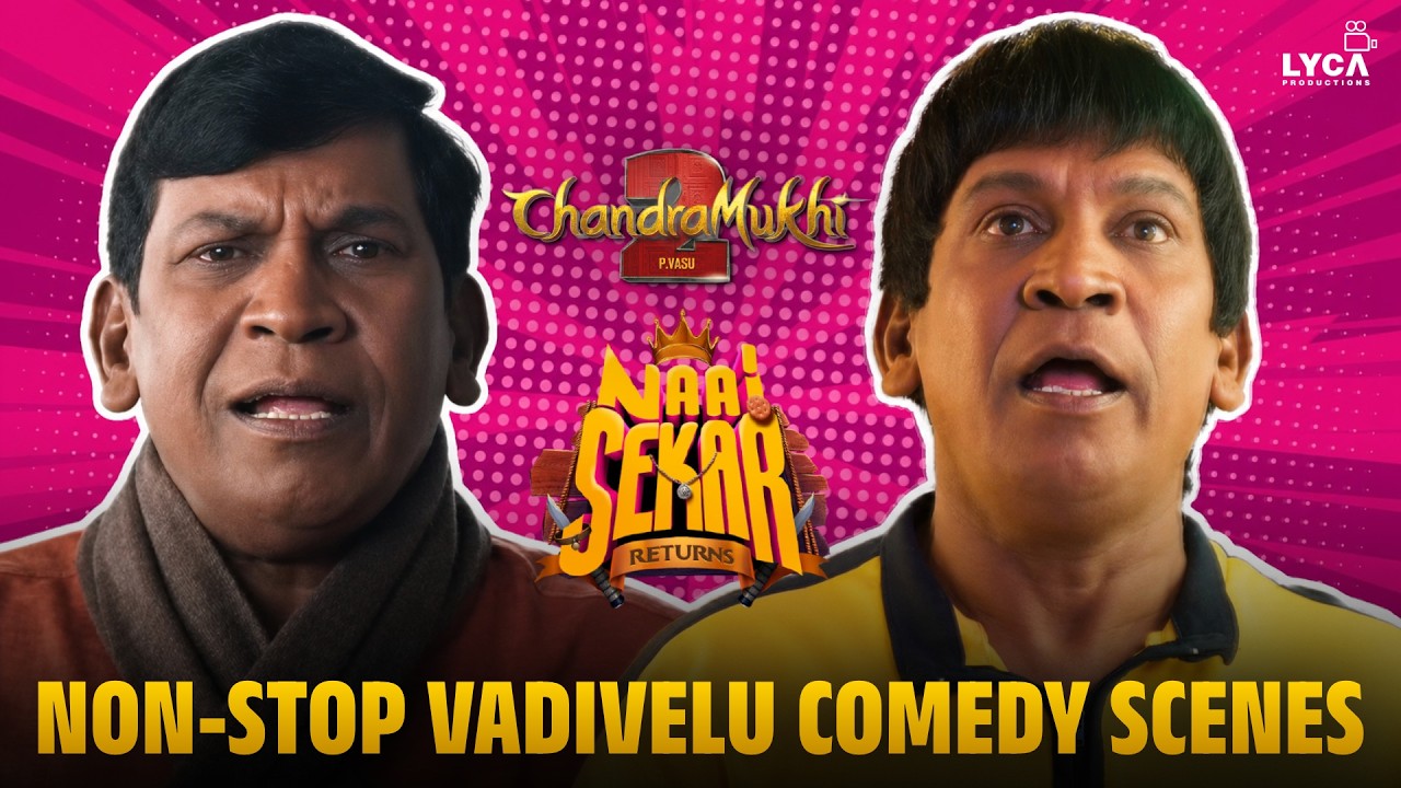 Back-to-Back Vadivelu Comedy 😂 | Chandramukhi & Naai Sekar Scenes | Lyca Productions