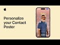 How to personalize your Contact Poster on your iPhone | Apple Support