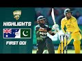 Australia V Pakistan First ODI ODI Series 2024 25
