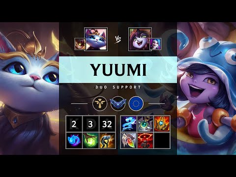 Yuumi Support vs Lulu - EUW Diamond Patch 25.15