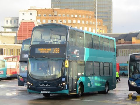 Arriva North East 7401 NK64FSF on X93 to Whitby 20180622