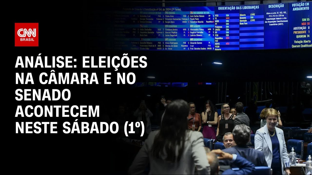 Análise: Eleições na Câmara e no Senado acontecem neste sábado (1º) | WW