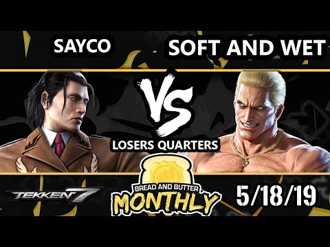 BnB 12 Tekken 7 - Sayco (Dragunov) Vs. Soft and Wet (Geese) - T7 Losers Quarters