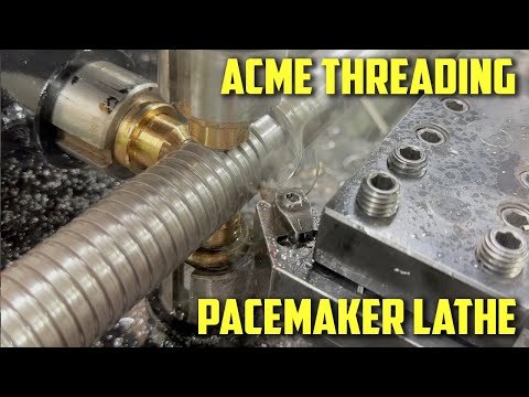 Making A New Cross Feed Screw | Lion Lathe Restoration