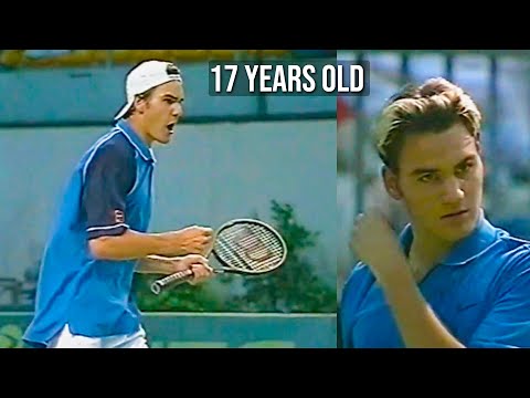 17 Year Old Roger Federer was a SAVAGE! (Crazy Performance)