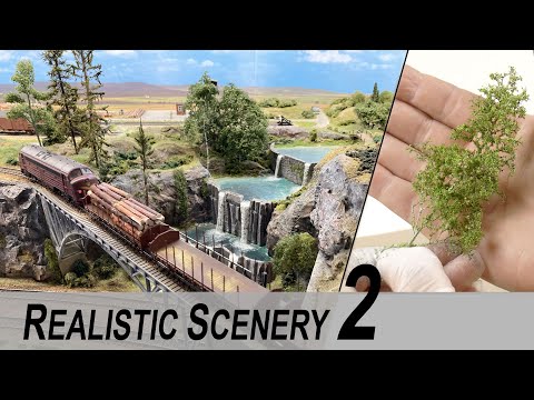 Creating realistic scenery part 2 - Bushes - Detailed tutorial