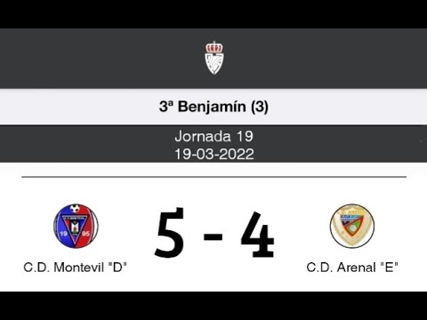 C.D. Montevil "D" - C.D. Arenal "E"
