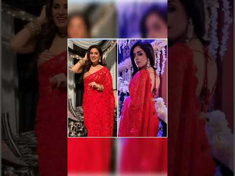 ll Preeta vs Preesha same colour ll sraddha arya and Sargun Kaur luthra colour composition