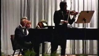 A.Devorck: Romantische Stücke für Violin und piano 2.Satz Allegro