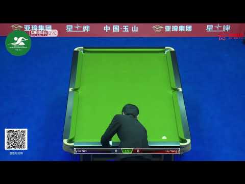 Su Niri VS Liu Yang - Chinese Mens Qualifying - 2019 CBSA Chinese Pool World Championship