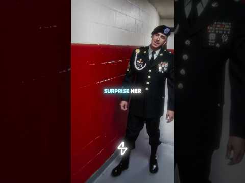 Try Not To Get Emotional... This Soldier Reunites With His Family 🥹❤️