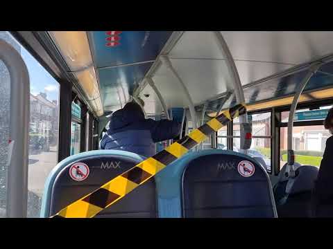 SLUGGISH | Service 306: Arriva North East 7562/YJ58 FHP - Alexander Enviro 400/Dennis Trident 2