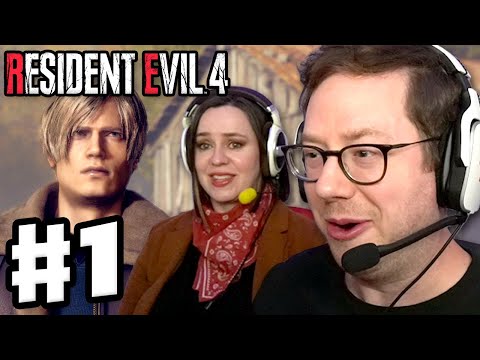 Resident Evil 4 Remake - Gameplay Part 1 - The Village!