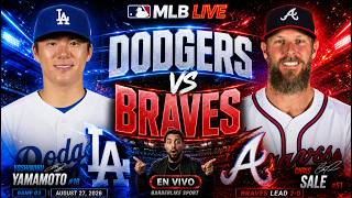 🔴DODGERS vs BRAVES | EN VIVO ⚾ Narración y Comentarios | MLB HOY