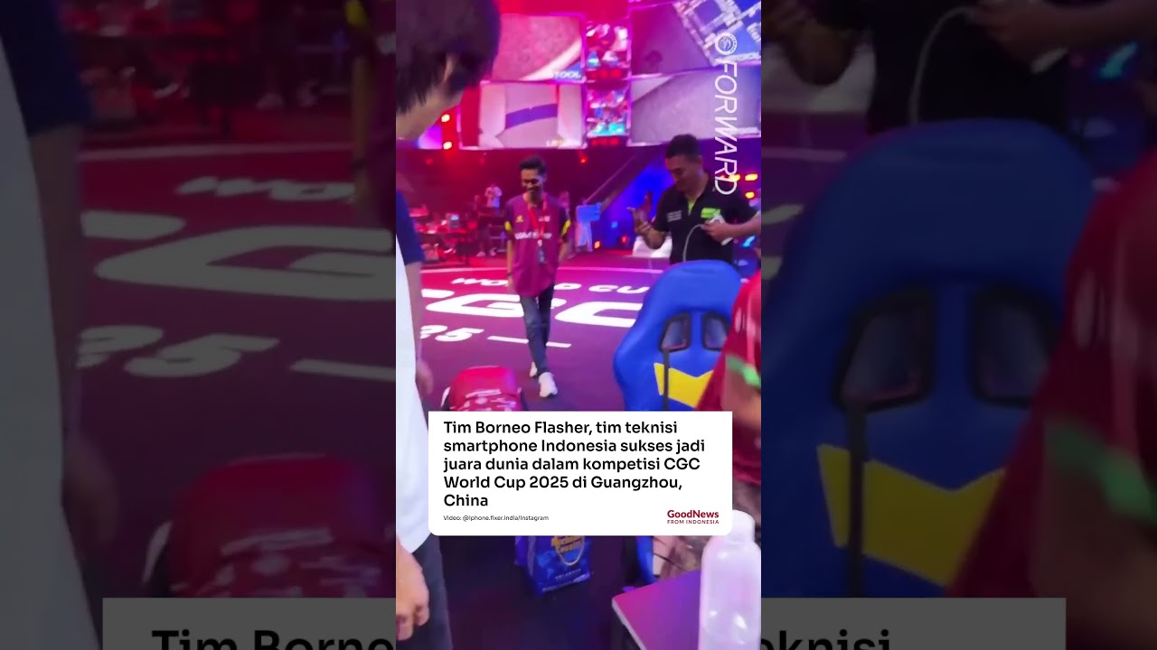 Tim Borneo Flasher, tim teknisi smartphone Indonesia sukses juara dunia kompetisi CGC World Cup 2025