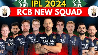 IPL 2024 - Royal Challengers Full Squad | RCB Team New Squad for IPL 2024 | RCB Final Players List