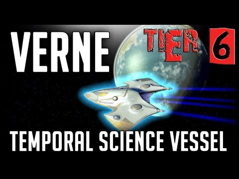 Verne Temporal Science Vessel [T6] – with all ship visuals – Star Trek Online