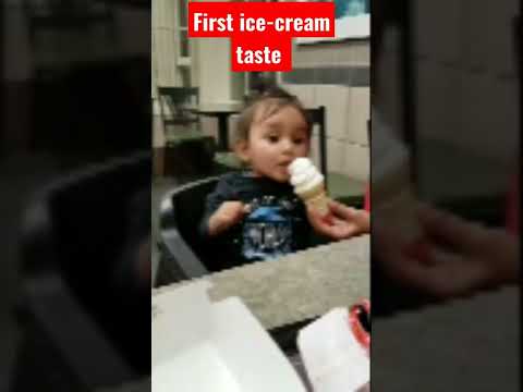 First ice cream taste