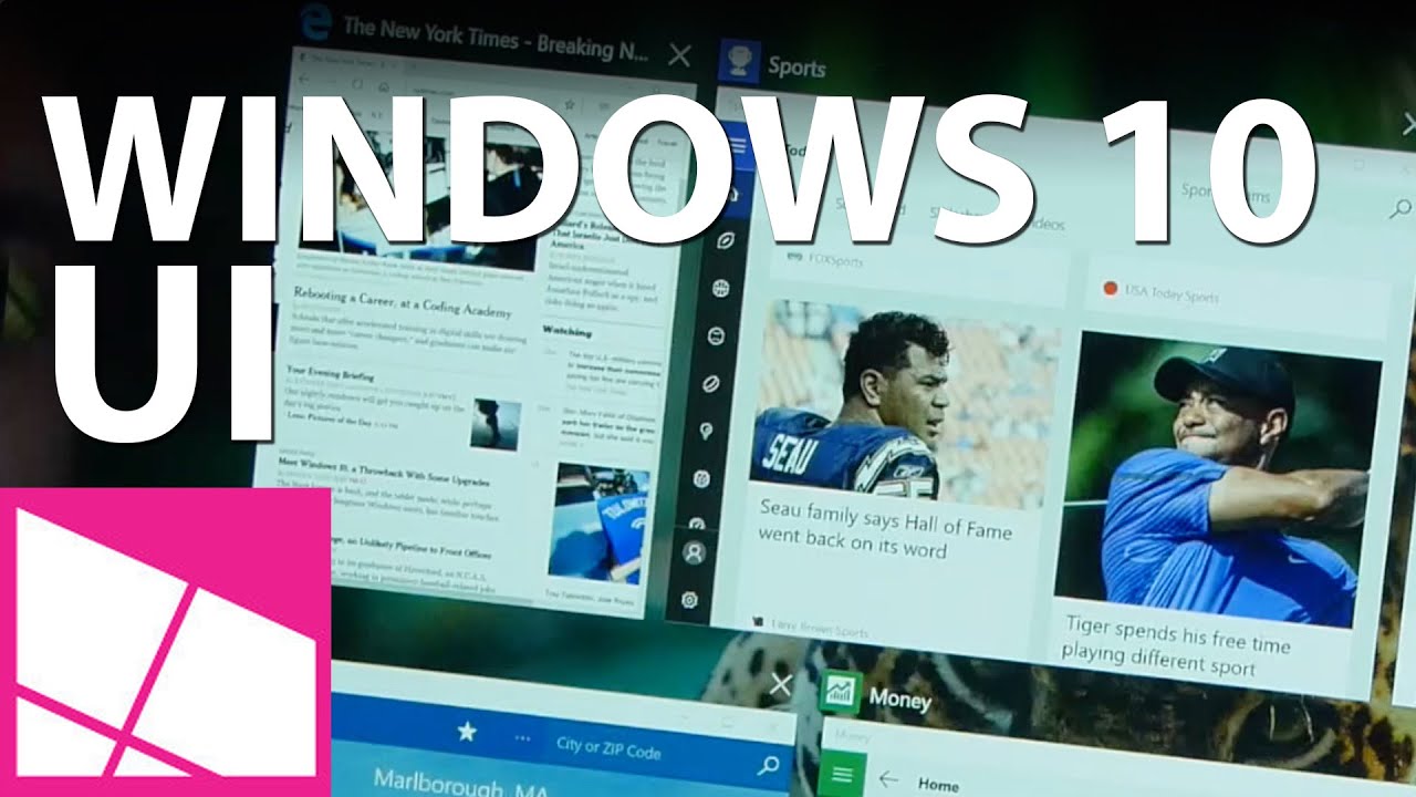 Windows 10 Review: UI - YouTube