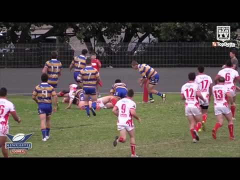 2016 Newcastle RL Round 10 - 1st Grade Highlights - South Newcastle Lions v Lakes United Seagulls