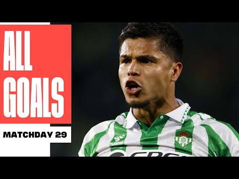 ALL GOALS MATCHDAY 29 LALIGA EA SPORTS 2024/25