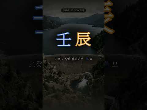 둑에 갇힌 큰 물 | 임진(壬辰) 일주