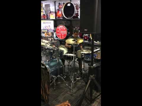 Jerin John Guitar Center Drum Off -Times Square store finals