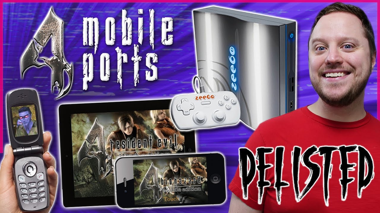 Resident Evil 4's Bizarre Mobile Ports | Zeebo + iOS | DELISTED [SSFF] - YouTube