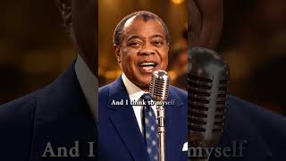 What a Wonderful World - Louis Armstrong (1967) | Lyrics | Golden Echoes #lyrics  #60s  #armstrong