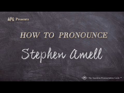 How to Pronounce Stephen Amell (Real Life Examples!)