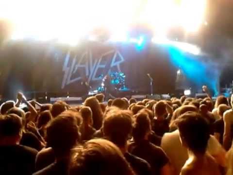 Slayer with Phil Anselmo - happy birthday and Fucking Hostile (Athens 01 07 2013)
