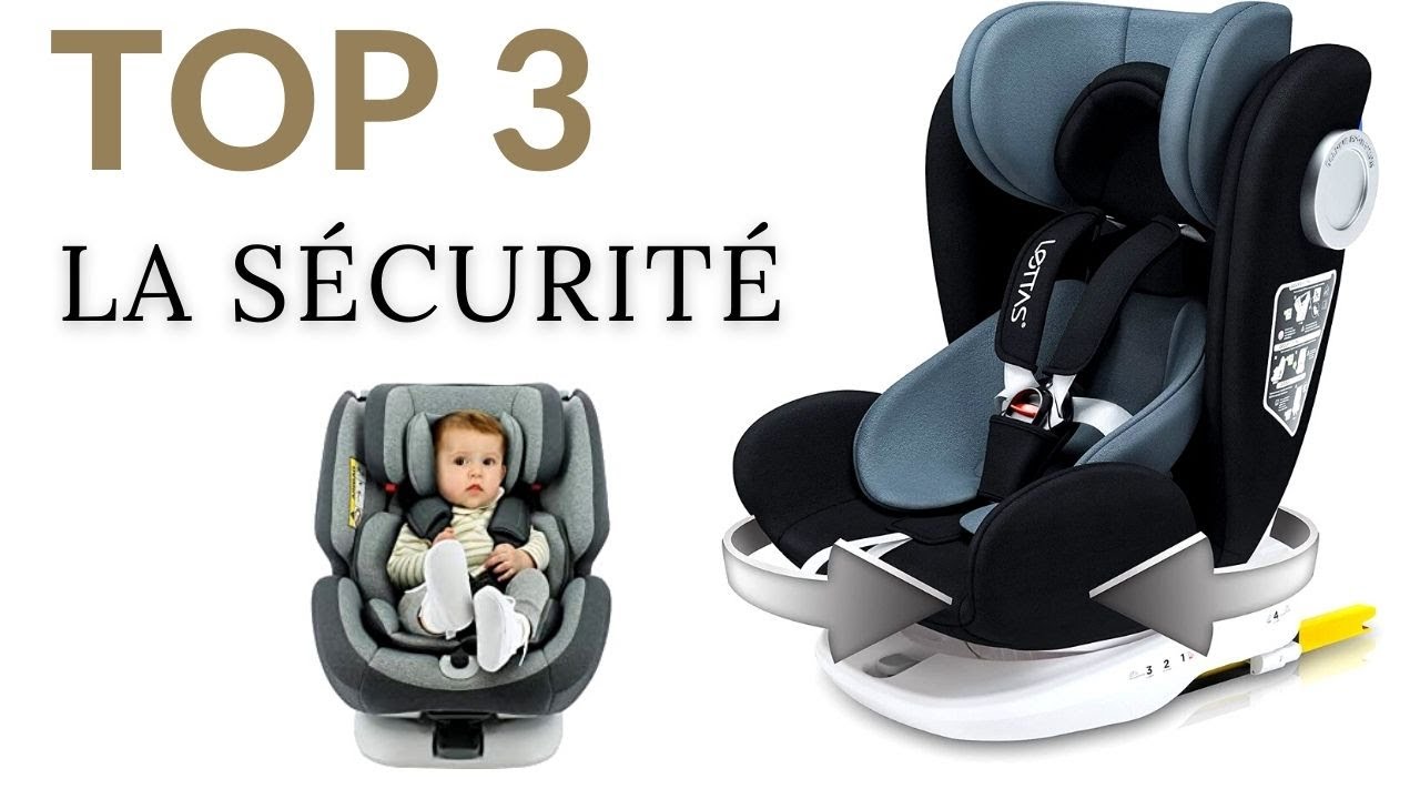 TOP 3 : Meilleur siège auto pivotant pour bébé